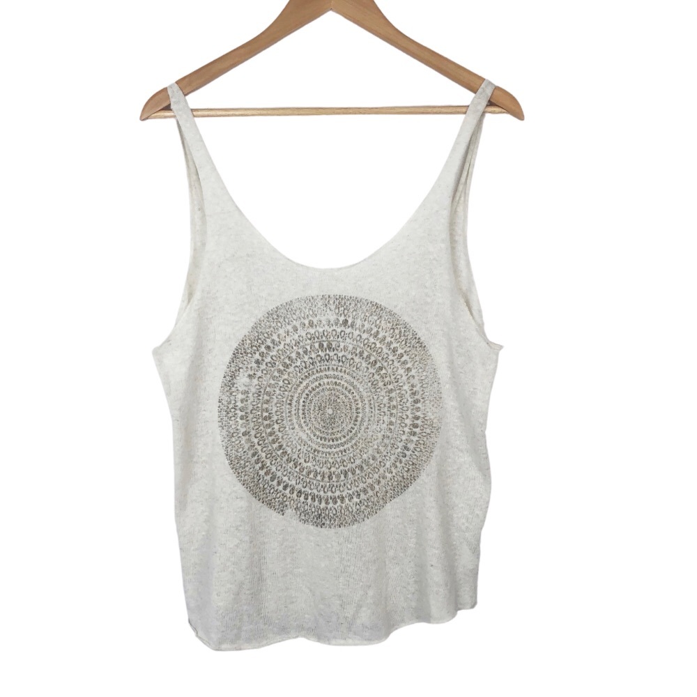 Project Social T Knit Mandala Graphic Tank Top